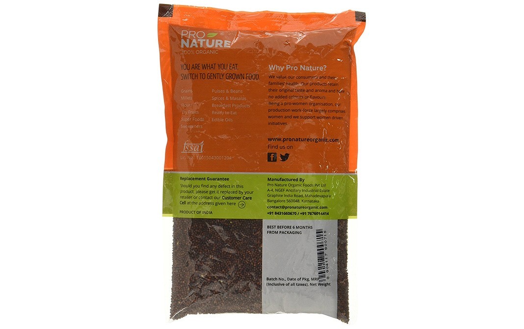 Pro Nature Organic Ragi (Finger Millet)   Pack  500 grams